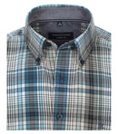 Long Sleeve Check Shirt - Green