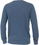 Crew Neck Jumper - Petrol Blue