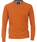 Crew Neck Jumper - Orange