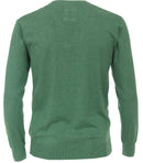 Crew Neck Jumper - Grass Green