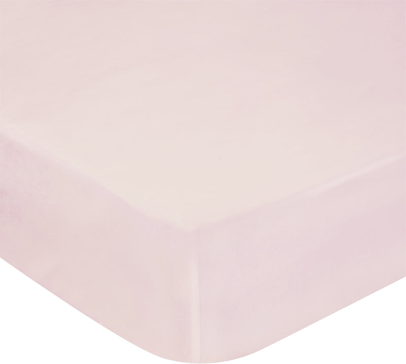 500TC Cotton Sateen Fitted Sheet - Angel