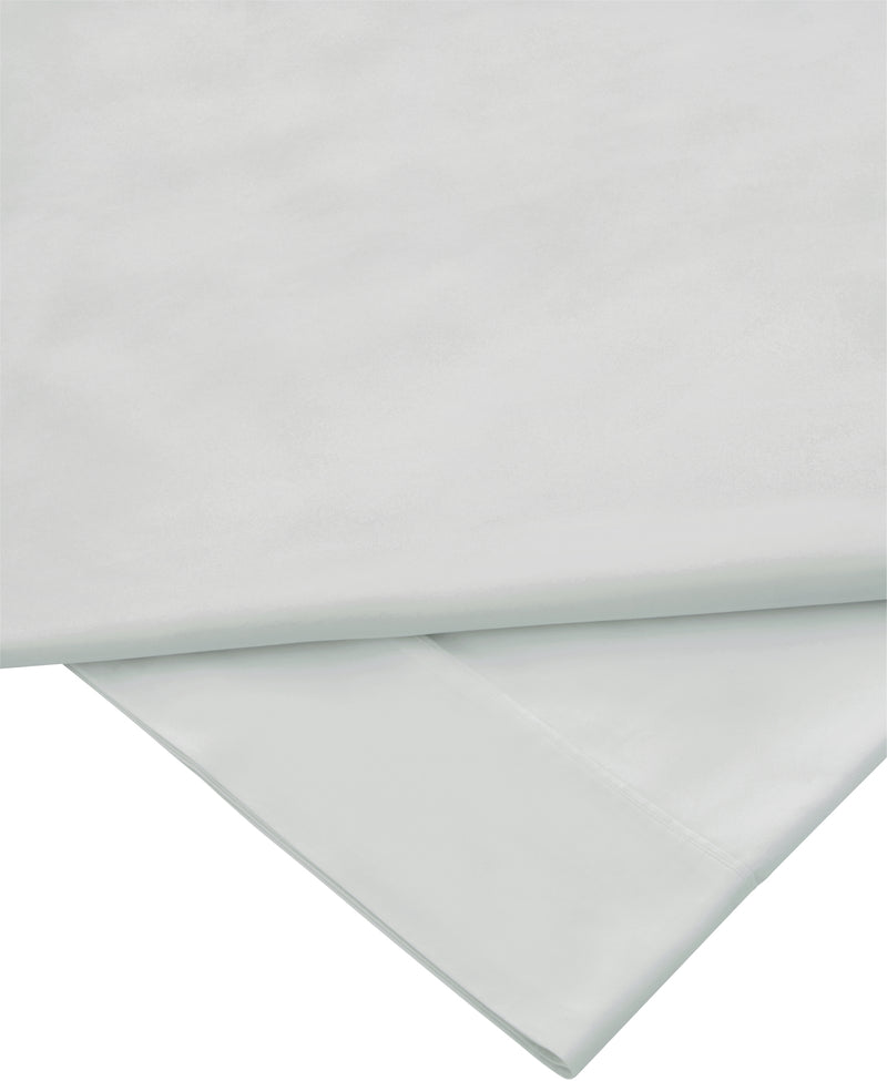 500TC Cotton Sateen Flat Sheet - Silver