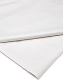 500TC Cotton Sateen Flat Sheet - Chalk