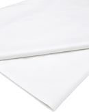 500TC Cotton Sateen Flat Sheet - Snow