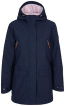Stripe Lining Raincoat - Navy