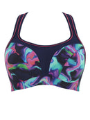 Wired Sports Bra - Cyber Swirl