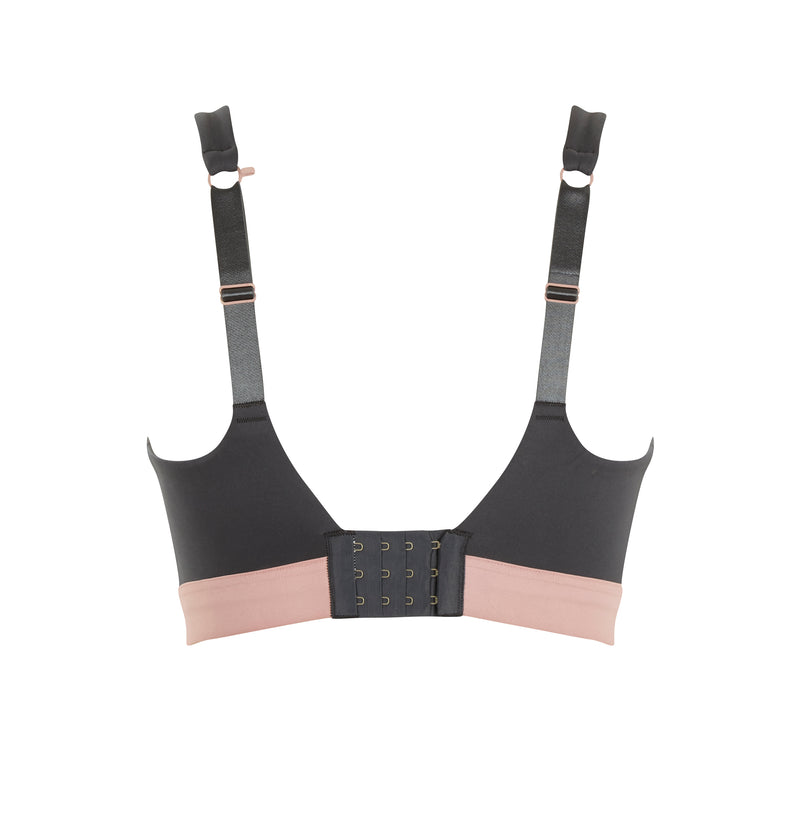 Wired Non Padded Bra - Charcoal