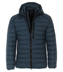 Hooded Padded Coat - Blue