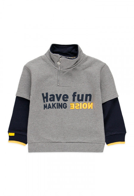 Have Fun Sweatshirt - Grey