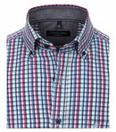 Short Sleeve Check Shirt - Red