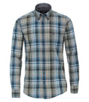 Long Sleeve Check Shirt - Green