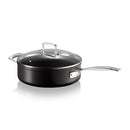 Toughened Non-Stick Saute Pan And Glass Lid 26cm