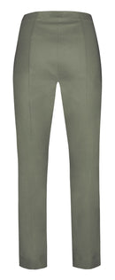 Marie Full Length Trousers - Dark Olive