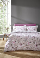 Arctic Poppy Duvet Cover Set - Blush