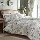 Campion Duvet Cover Set - Green/Coral