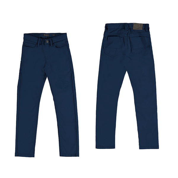 5 Pocket Twill Jean - Navy