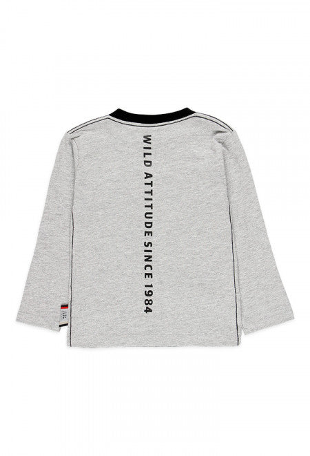 City T-shirt - Melange Grey