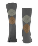 Wool Mix Argyle - Navy