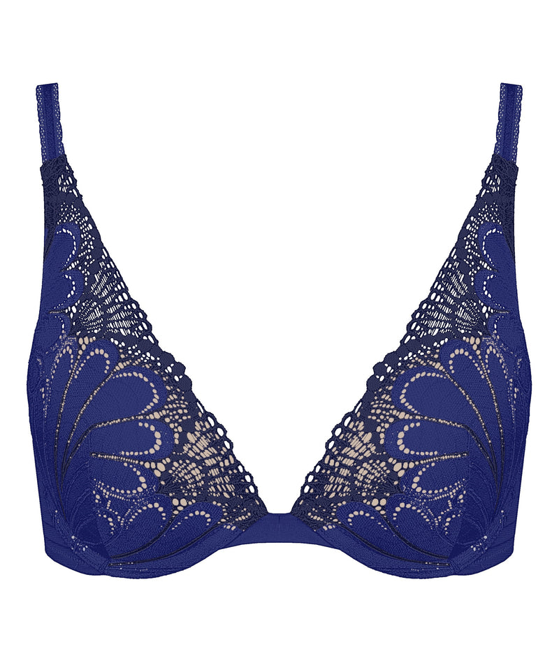 Refined Glamour Pushup Bra - Ultramarine