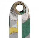 Winter Flowers Scarf - Grey