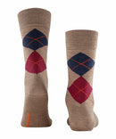 Wool Mix Argyle - Antracite Melange
