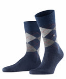 Wool Mix Argyle - Antracite Melange
