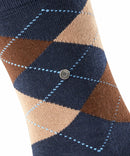 Wool Mix Argyle - Antracite Melange