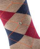 Wool Mix Argyle - Navy