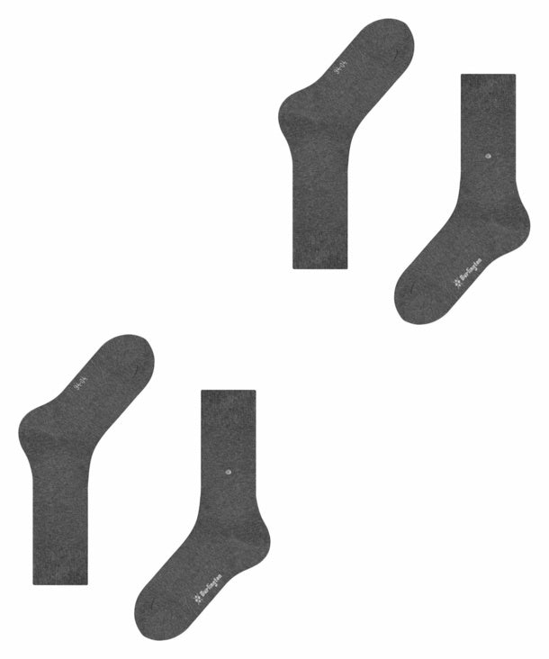 Cotton Socks - Anthra Melange