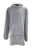 Mens Joey Oversize Hoodie - Grey