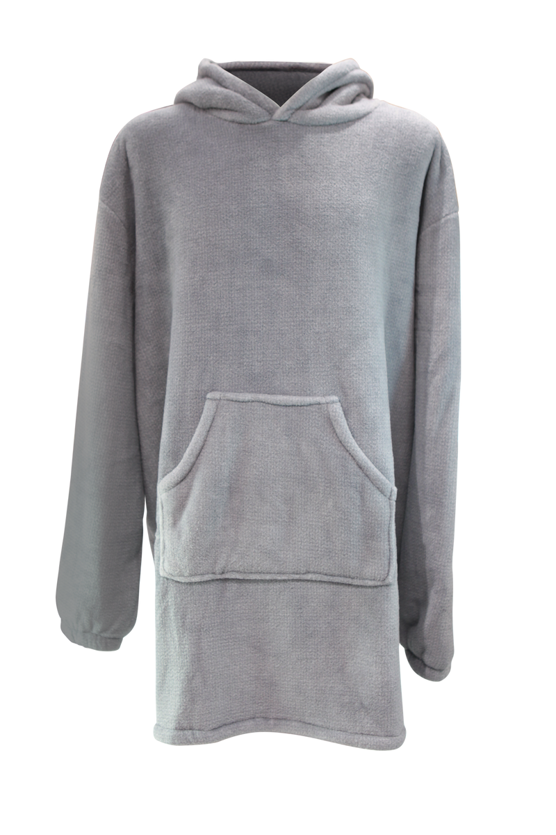 Mens Joey Oversize Hoodie - Grey