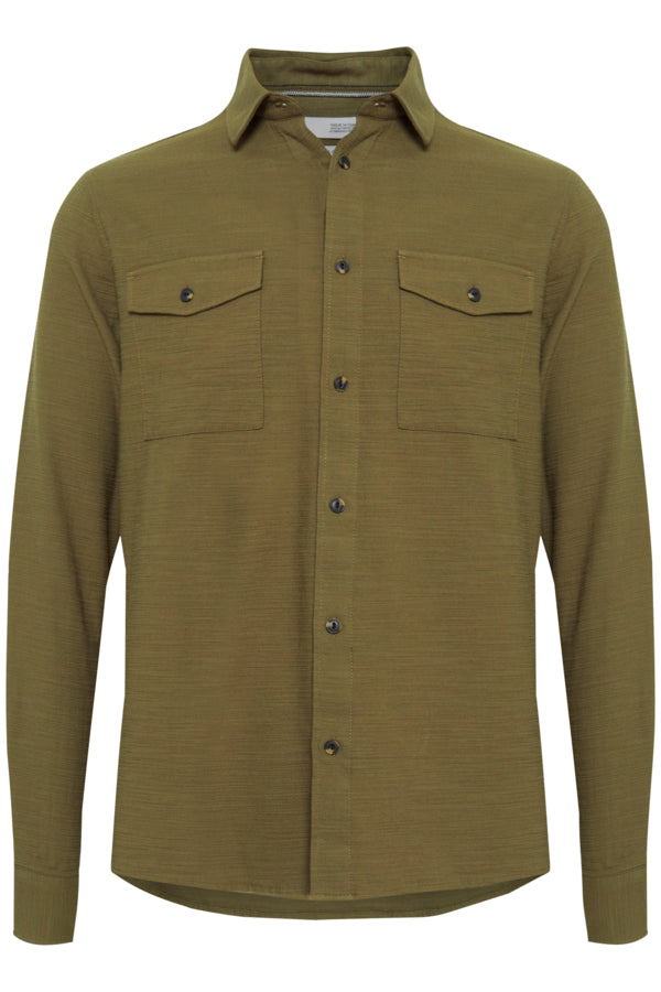 Tim Long Sleeve Shirt - Ivy Green
