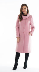 Wool Coat - Dusty Pink