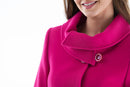 Wool Coat - Cerise