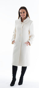 Wool Coat - Cream