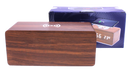 QI Wireless Charging Station Alarm Clock Walnut