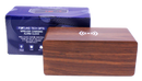 QI Wireless Charging Station Alarm Clock Walnut
