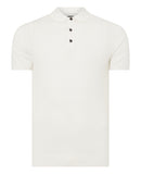 Knit Polo T-shirt - White