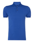 Short Sleeve Polo T-shirt - Royal Blue