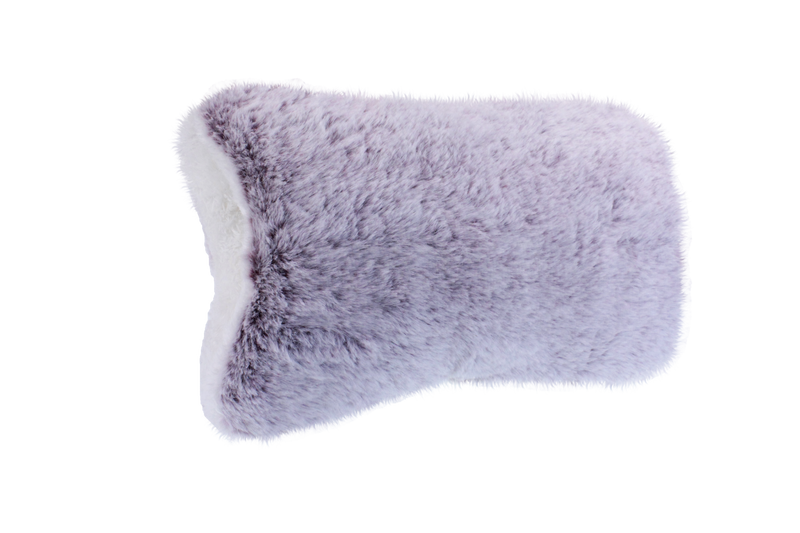 Luxury Plush Electric Hot Water Bottle - Berry