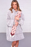 Luxury Plush Long Hot Water Bottle - Fox