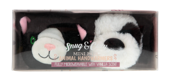 Mini Pair of Handwarmers - Cat & Dog