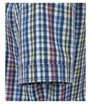 Short Sleeve Check Shirt - Light Blue