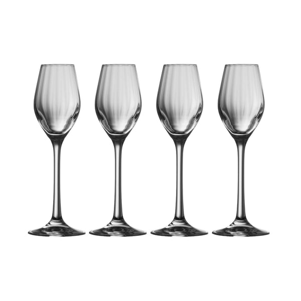 Galway Crystal Sherry/Liqueur Glasses Set Of 4