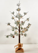 Snow Pine Tree 36 Lights