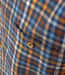 Casual Long Sleeve Shirt - Blue