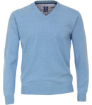 V Neck Jumper - Blue 120