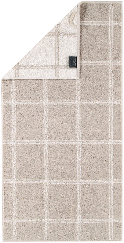 Two Tone Graphic Towel - Sand