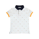 Print Polo - Cream
