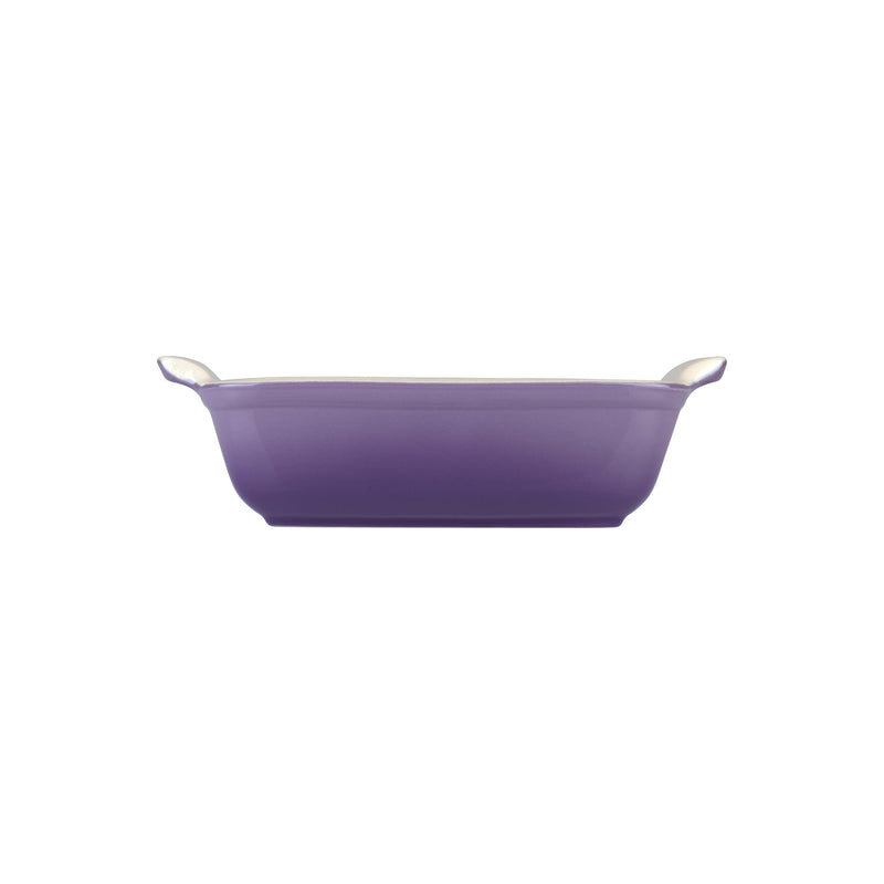 Deep Rectangle Stoneware Dish 19cm - Ultra Violet